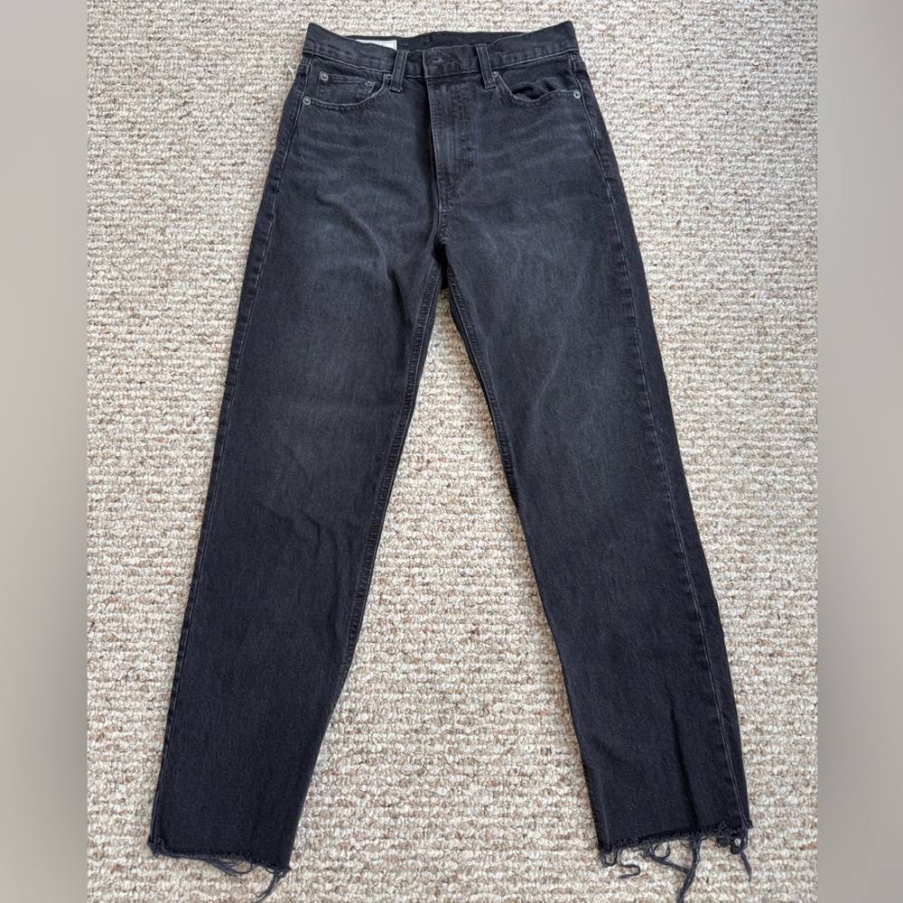 GAP cheeky straight sky high jeans